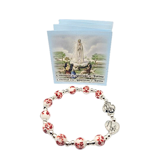 Red Porcelain Centennial Bracelet