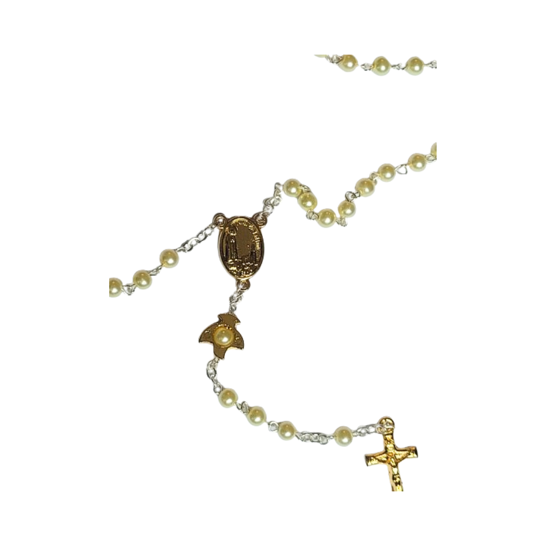 Rosario de la Paz con Perlas Pequeñas