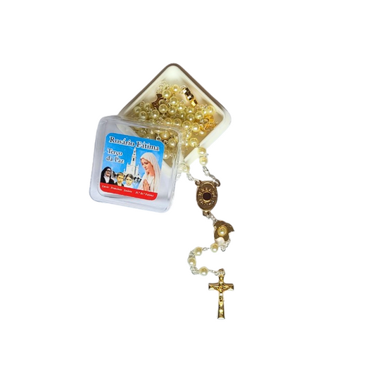 Rosario de la Paz con Perlas Pequeñas