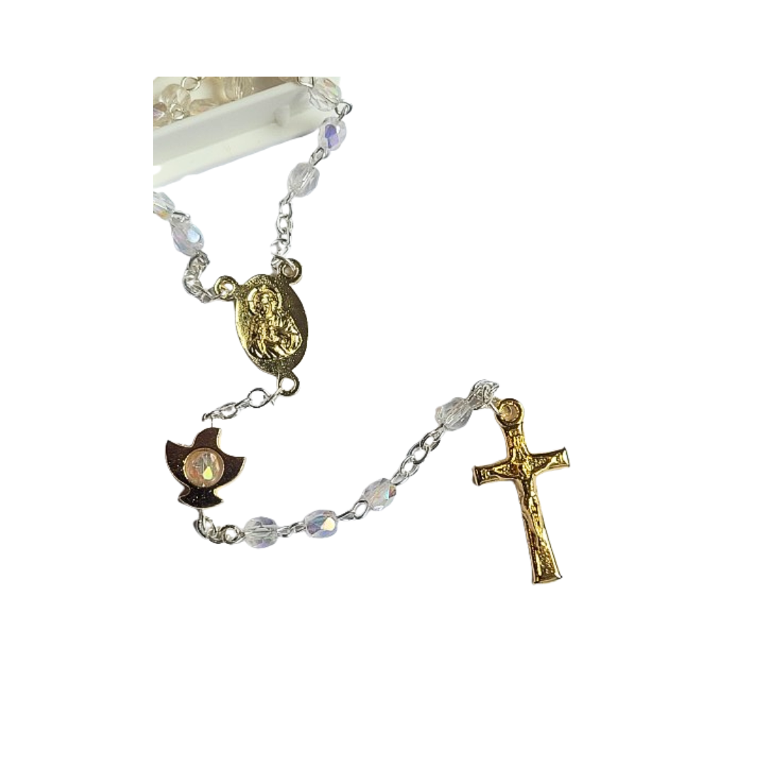 Small Crystal Peace Rosary