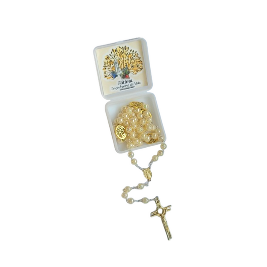 Tree of Life Pearl Rosary