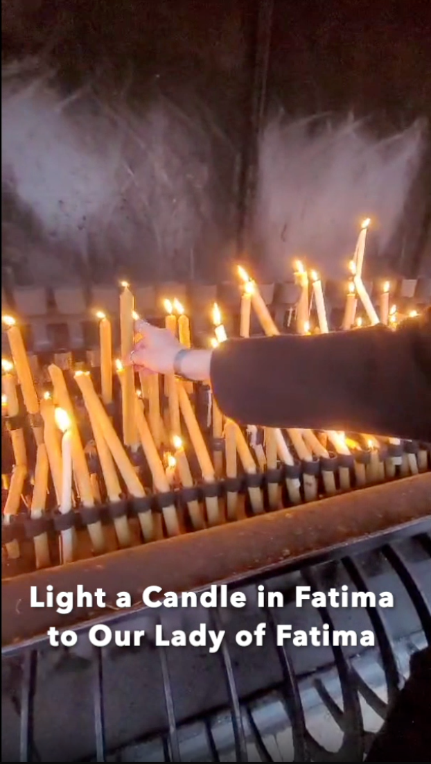 Light a candle in Fatima