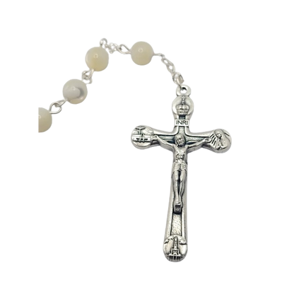 Mother of Pearl Fatima Rosary